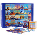 Puzzelkalender met reisthema